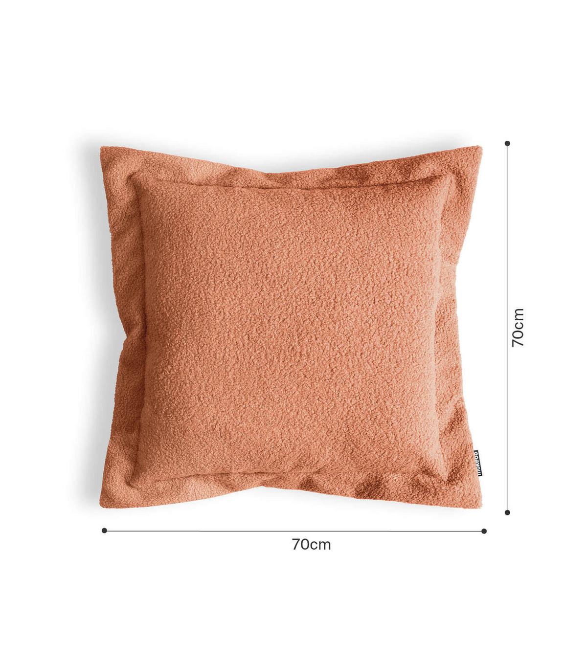SOFAKISSEN Laze - Orange, Textil (70/8cm) - Mokebo