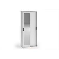 GARDEROBENSCHRANK BENVENO 90/21040 Modern Garderobenschrank Weiß - Weiß, Holzwerkstoff (90/210/40cm) - MASSENO