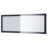 SPIEGEL Lima Schwarz Hochglanz - Schwarz Hochglanz, Holzwerkstoff (139/55/2cm) - Vladon