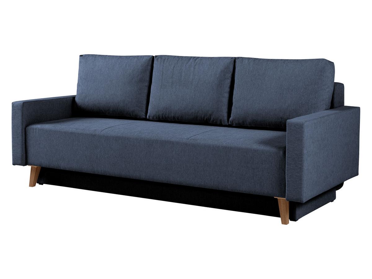 SCHLAFSOFA Oviedo - Blau, Holz/Kunststoff (215/86/95cm) - MIRJAN24