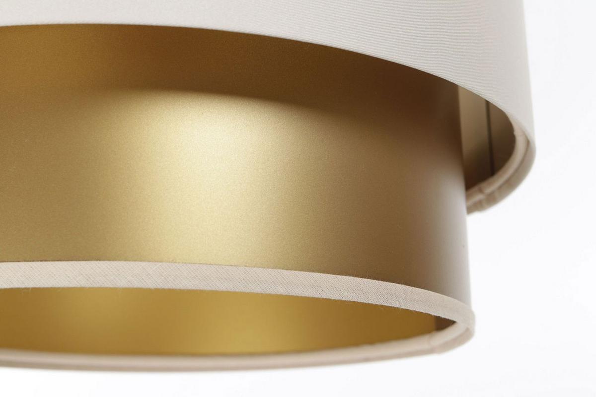 HÄNGELEUCHTE Gold 30/88 cm - Beige, Kunststoff (30/2.6/88cm) - ONZENO