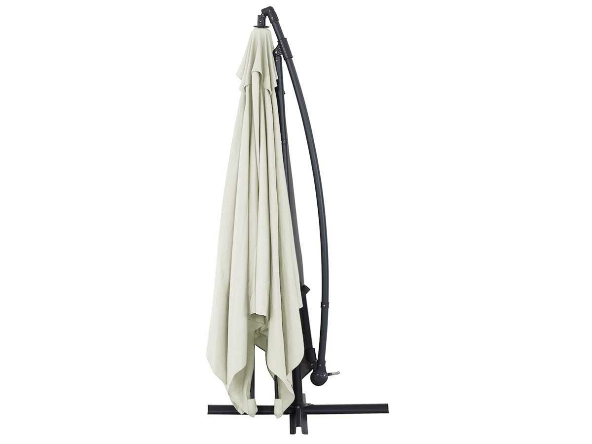 SONNENSCHIRM ilios 3 Ekru - Beige, Metall (300/300cm) - Habitat Garten