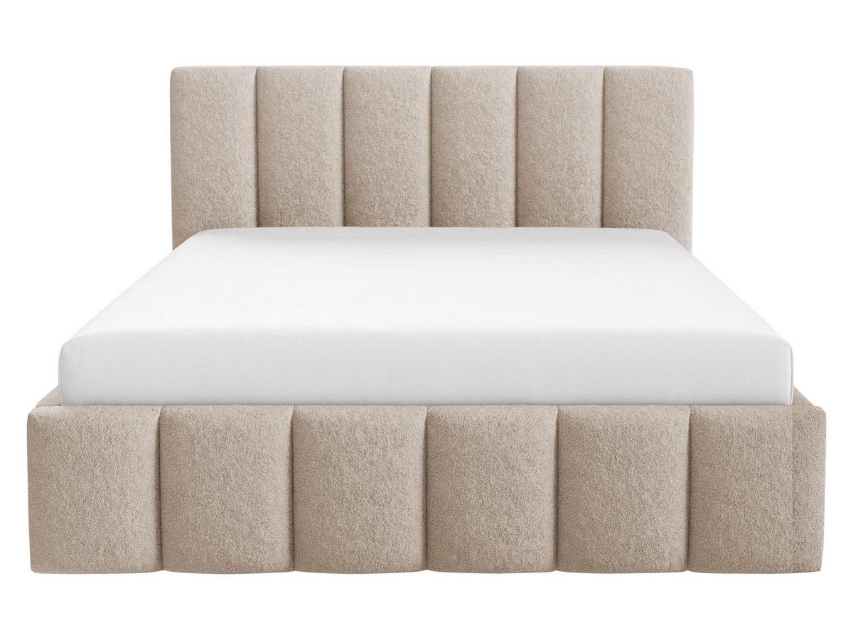 POLSTERBETT Lunaro - Beige, Holz/Textil (180/200cm) - MIRJAN24