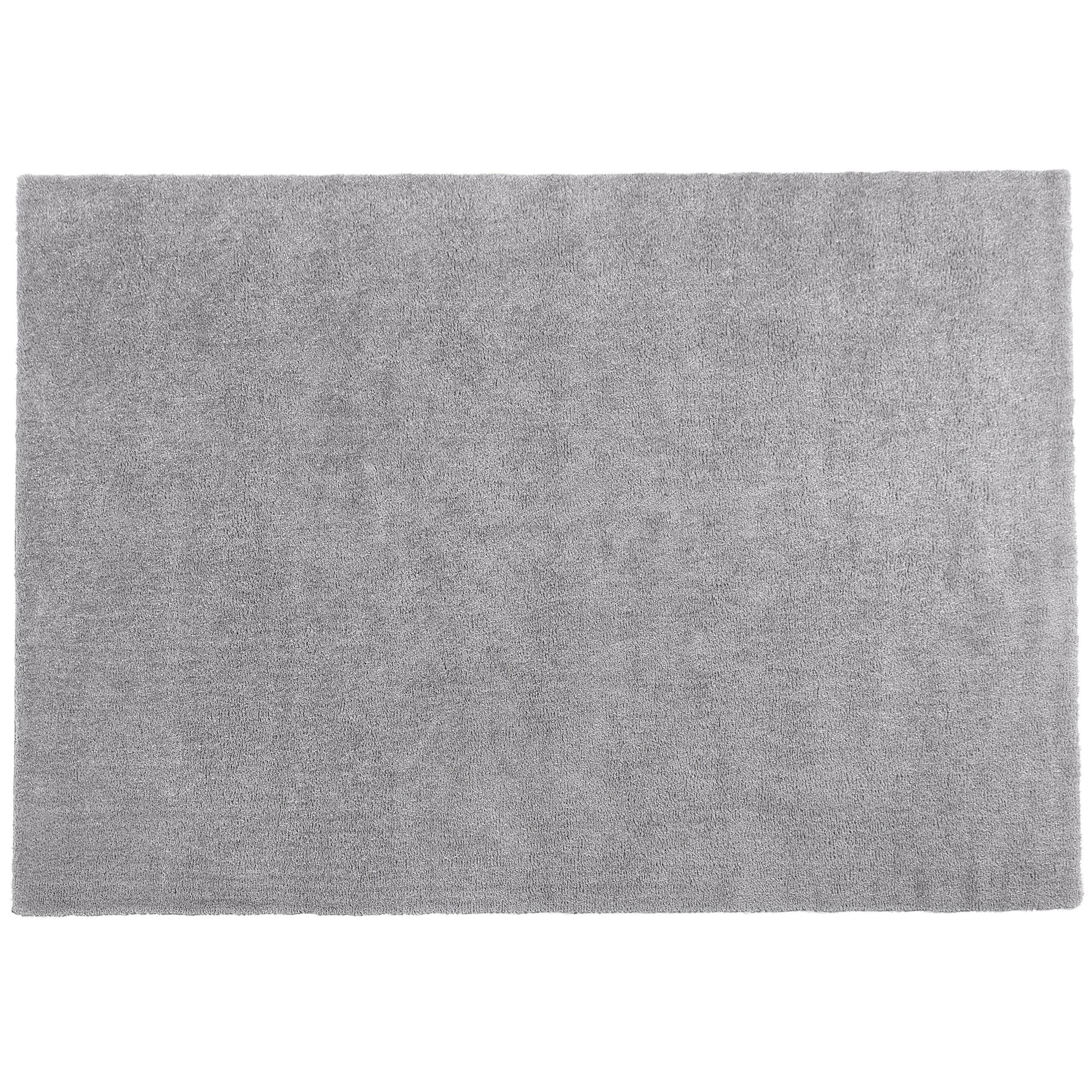 SHAGGY-TEPPICH Demre 230/160 cm - Grau, Kunststoff (160/230cm) - Beliani