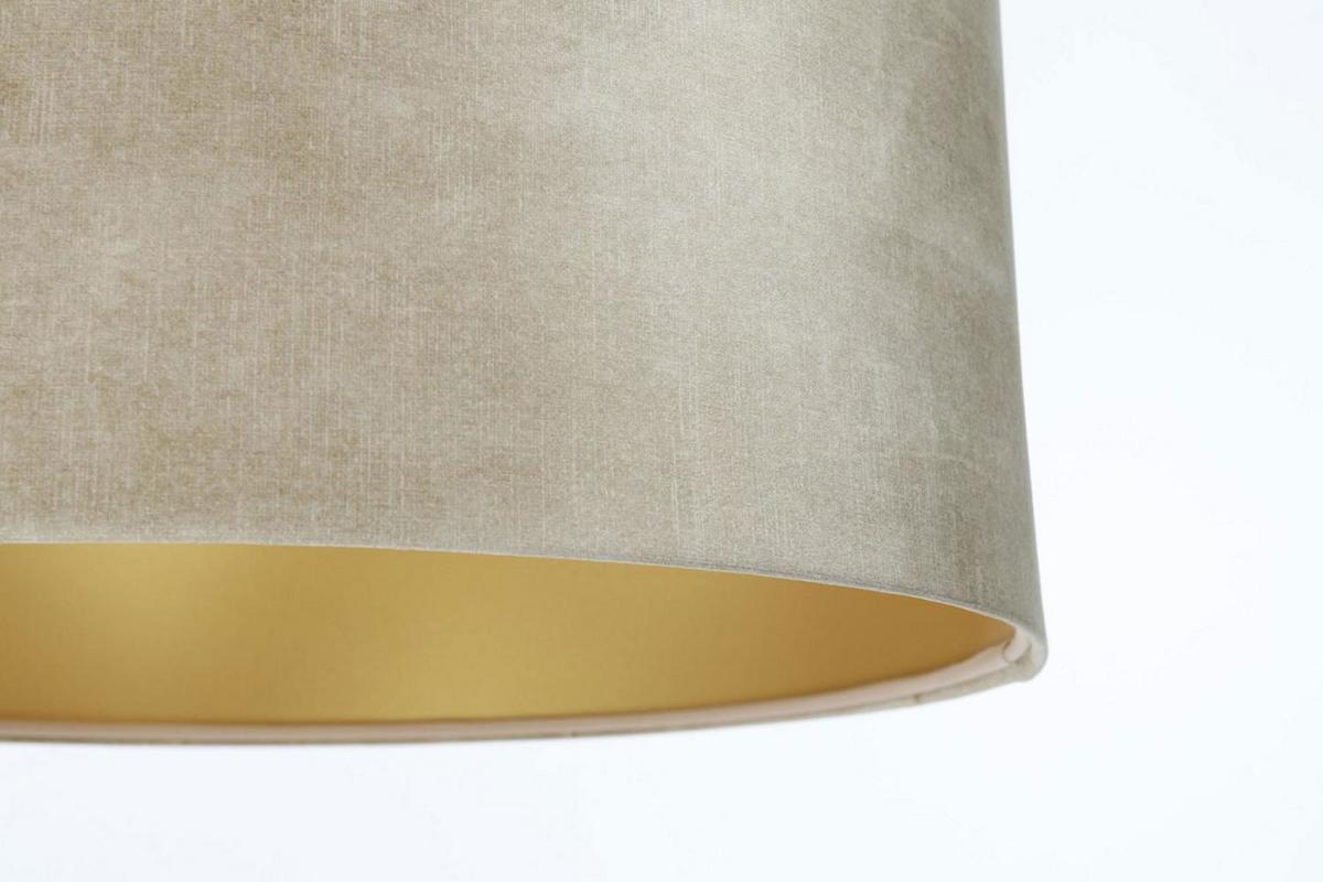 HÄNGELEUCHTE Gold 60/30 cm - Beige/Goldfarben, Kunststoff (60/0.8/30cm) - ONZENO