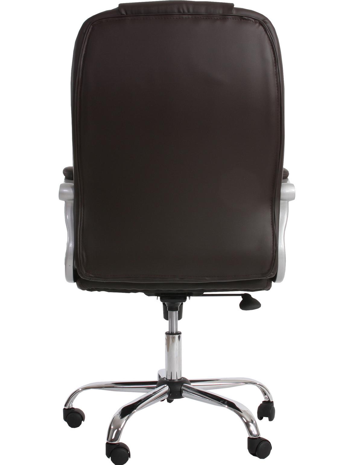 PROFI-BÜROSTUHL XXL Braun - Braun, Textil (66/115/75cm) - MCW