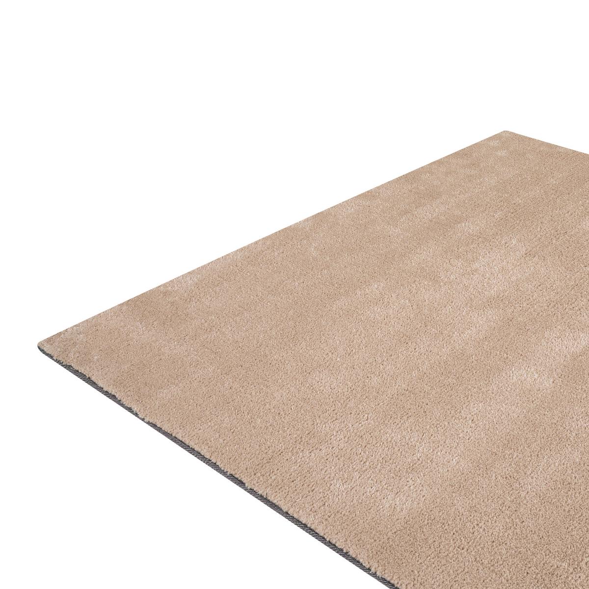 SHAGGY-TEPPICH Sandbeige 200/300 cm Demre - Sandfarben/Beige, Textil (200/300cm) - Beliani
