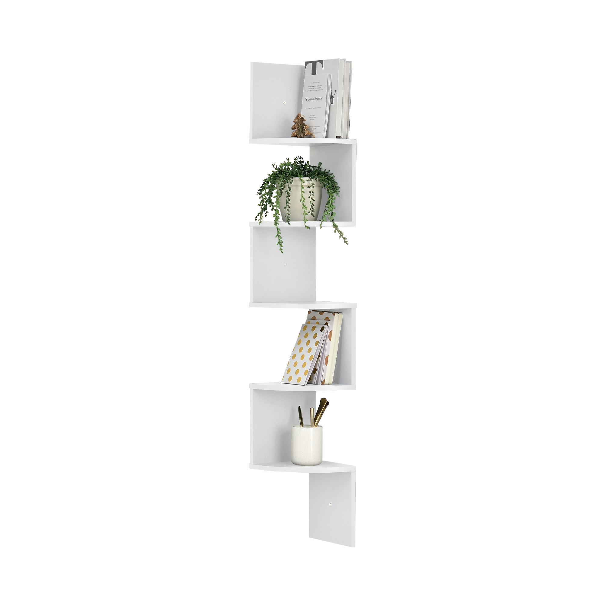 WANDREGAL Greiz - Weiß, Holzwerkstoff (123/19.5/19.5cm) - [en.casa]