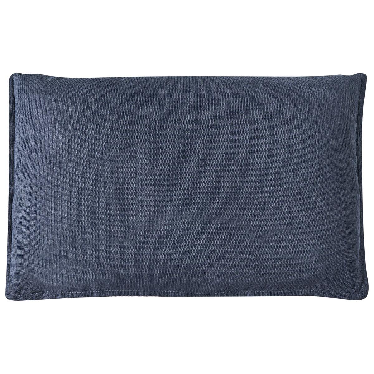 3-SITZER-SOFA Stoff Dunkelblau Kunes - Dunkelblau, Textil (190/82/92cm) - Beliani