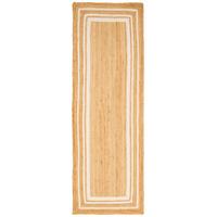 NATURFASER TEPPICH LÄUFER JUTE SALSA - Creme, Textil (80/150cm) - Pergamon
