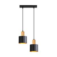 PENDELLEUCHTE Carvel 28/12/173.5 cm - Schwarz, Metall (28/12/173.5cm) - ZMH