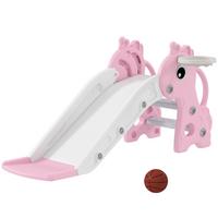 RUTSCHE Kunststoff Rosa - Rosa, Kunststoff (51.5/52/106cm) - AIYAPLAY