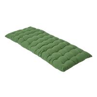 BANKAUFLAGE 2-Sitzer olivgrün 108/42/5 cm - Dunkelgrün, Textil (108/42/5cm) - Homescapes
