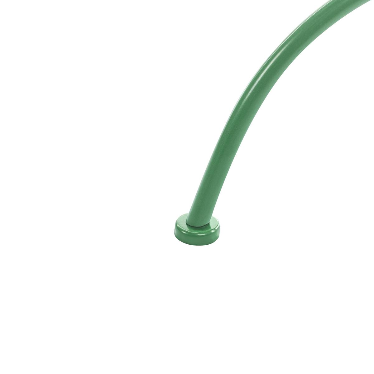 BISTROTISCH 70/70 cm Metall Grün Albinia - Grün, Metall (70/70/74cm) - Beliani