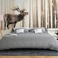SELBSTKLEBENDE FOTOTAPETE 245/175 cm - Braun, Kunststoff/Textil (245/1cm) - KUNSTLOFT