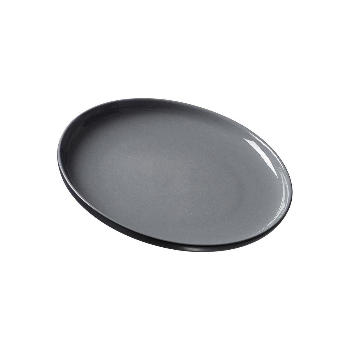 KAFFEESERVICE Jasper schwarz 12er Set - Schwarz, Keramik (2/2/2cm) - Ritzenhoff Breker