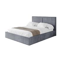 POLSTERBETT mit Bettkasten und Lattenrost, Boxbett ohne Matratze - VANTO 180x200 Grau - Grau, Holzwerkstoff/Textil (180/200cm) - ALTDECOR