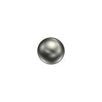 ENDSTÜCKE FÜR GARDINENSTANGEN 16 mm Ø, Puros Edelstahl-Optik, Packung 2 Stück - Edelstahlfarben, Metall (3.1/3.3/3.3cm) - INTERDECO
