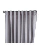 SCHLAUFENGARDINE »Jena« HxB 145x140 cm Silber - Silberfarben, Textil (140/145cm) - Gardinenbox