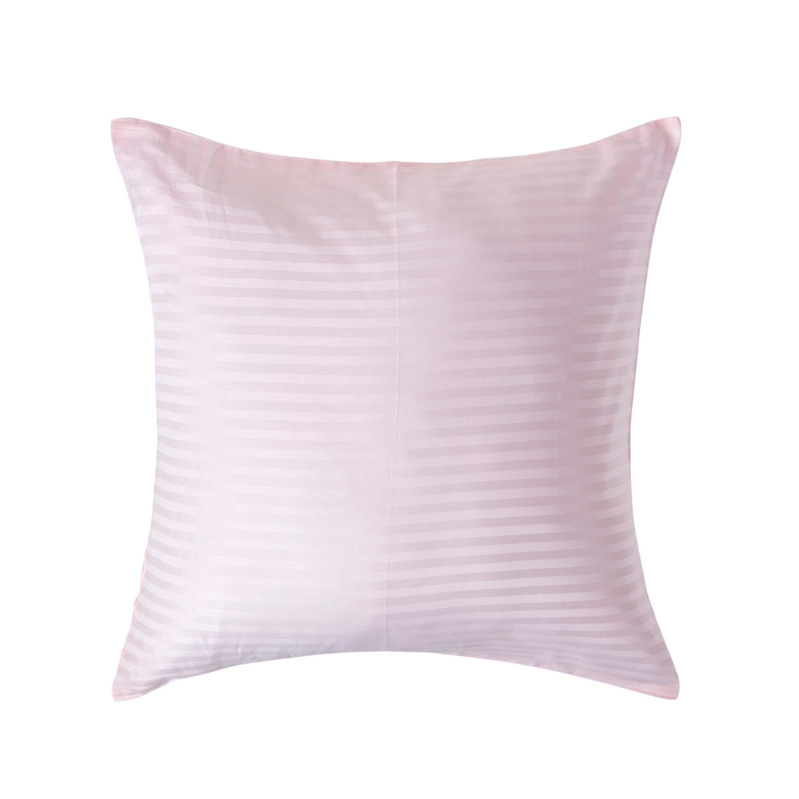 KISSENBEZUG Damast, Ägyptische Baumwolle, Fadendichte 330 - Rosa, Textil (60/60cm) - Homescapes