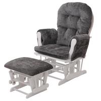 RELAXSESSEL Grau, Weiß - Weiß/Grau, Textil (75/100/71cm) - MCW