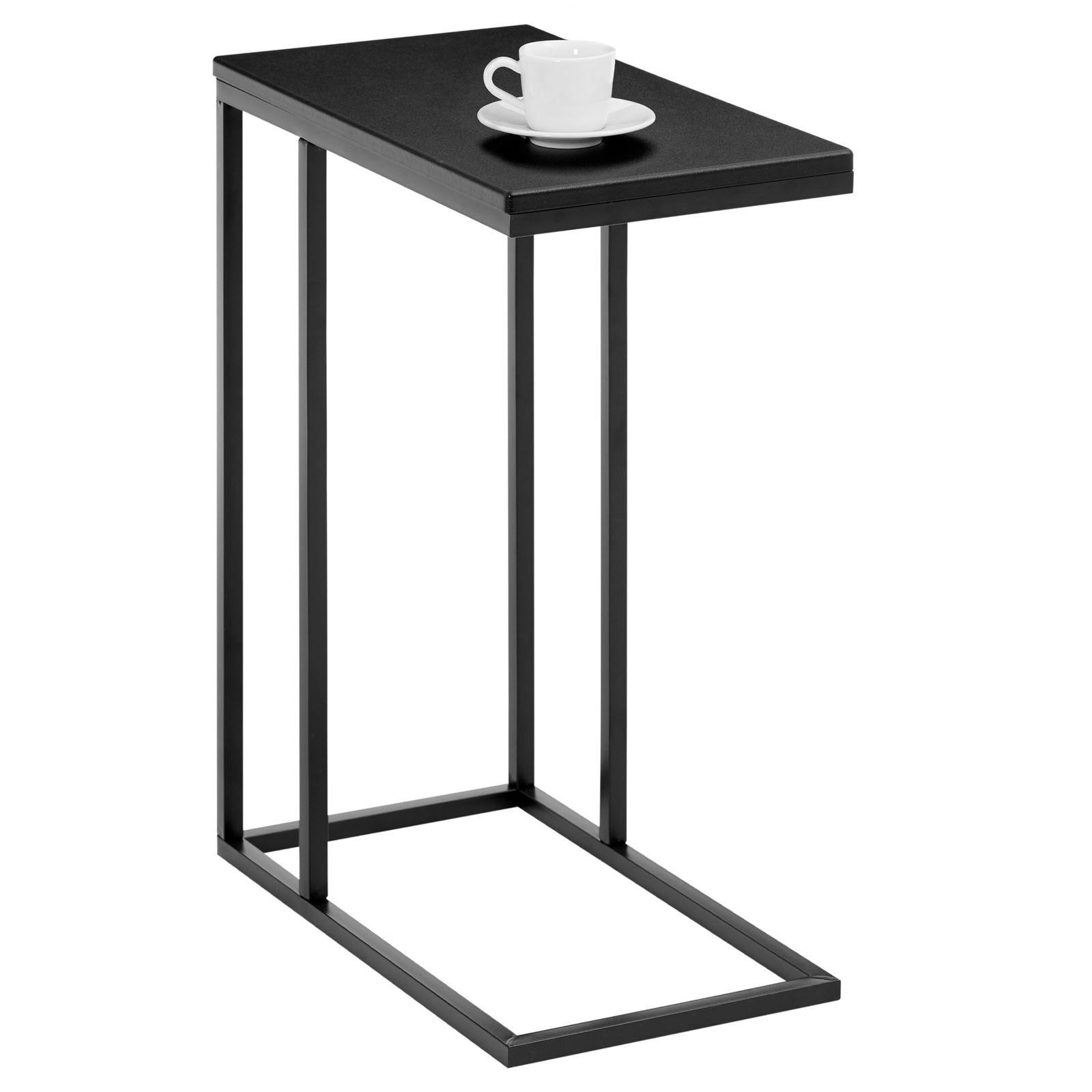 BEISTELLTISCH DEBORA schwarz - Schwarz, Holzwerkstoff (26/46/61cm) - IDIMEX