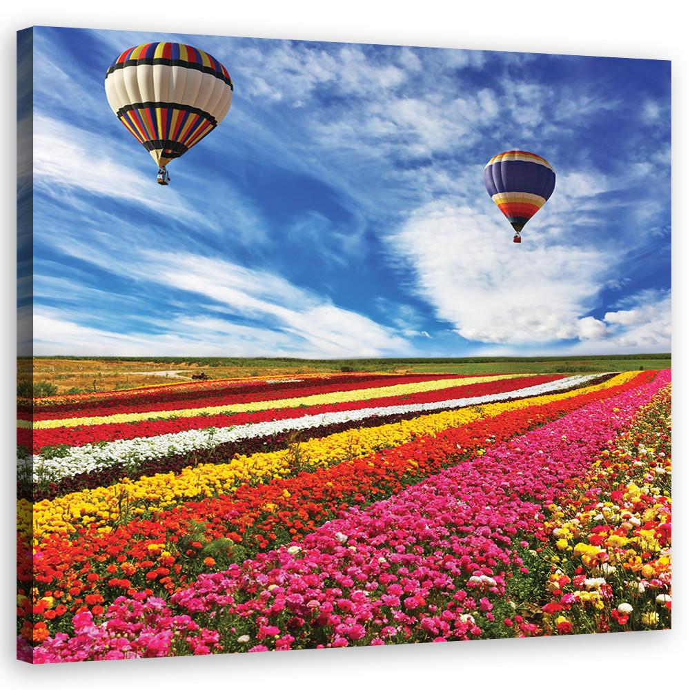 WANDBILD landschaften farbe - Multicolor, Textil (30/30cm) - Feeby