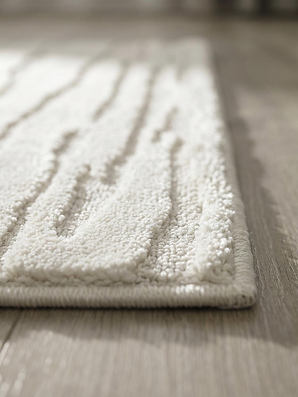KURZFLORTEPPICH Abstrakt CETINA Polypropylen Creme 140 x 200 cm - Beige, Textil (140/200cm) - KADIMA DESIGN