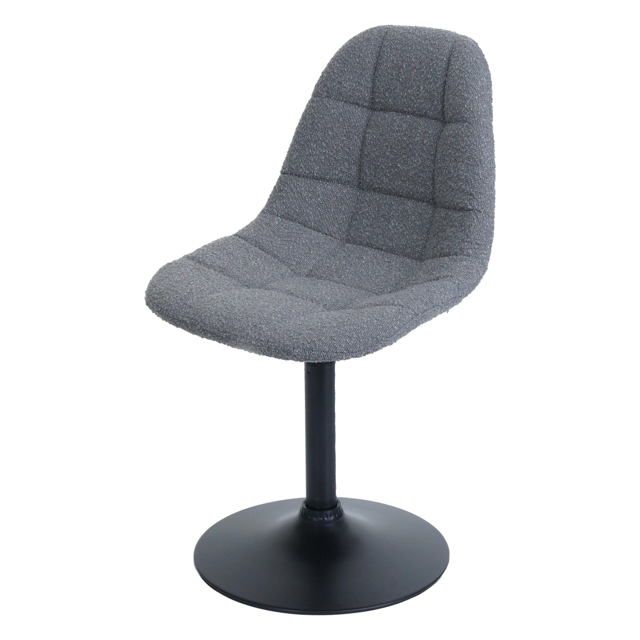 ESSZIMMERSTUHL Grau - Dunkelgrau/Grau, Textil (47/83/43cm) - MCW