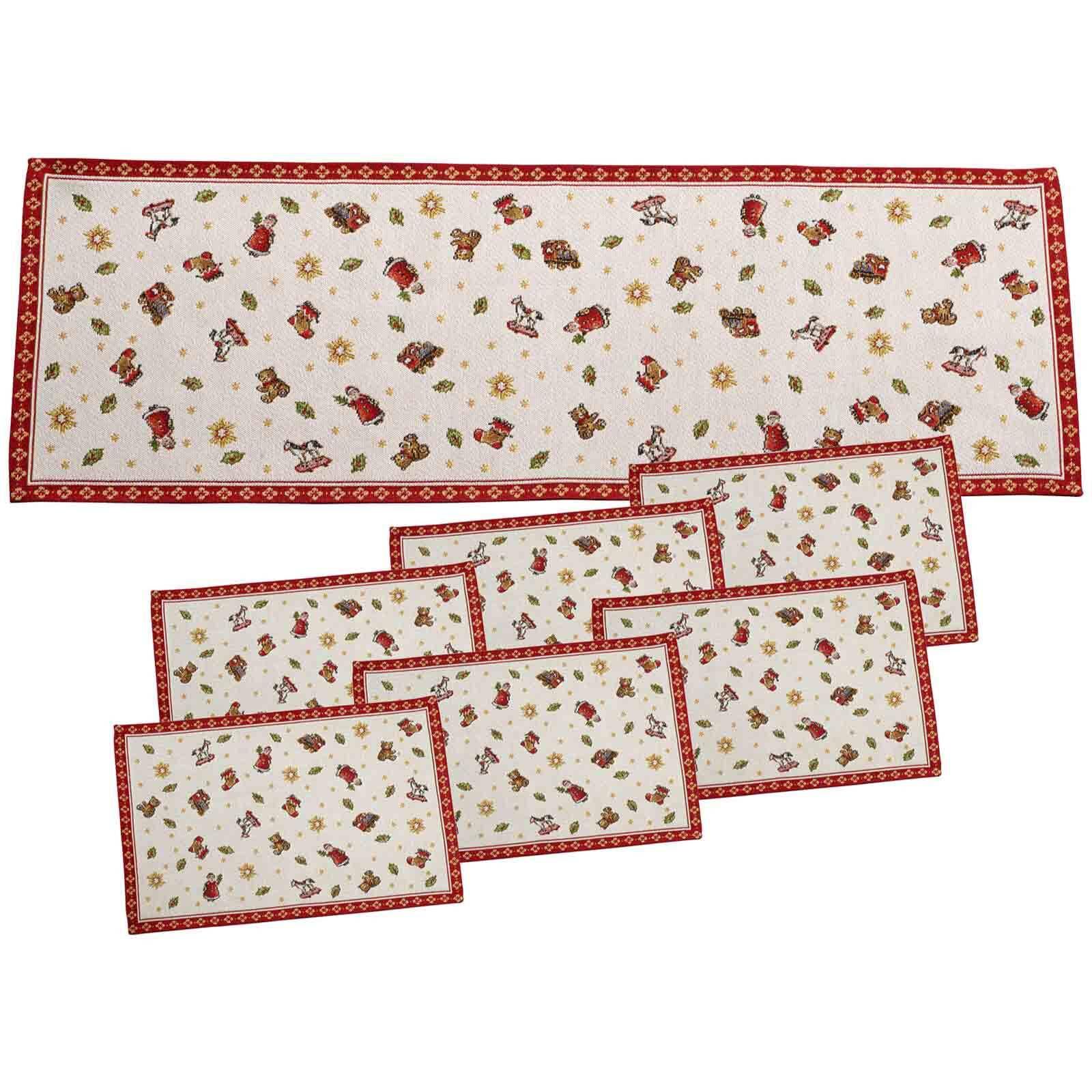 TISCH-SET Toy's Delight bunt L 7-tlg. - Multicolor, Textil (2/2/2cm) - Villeroy & Boch
