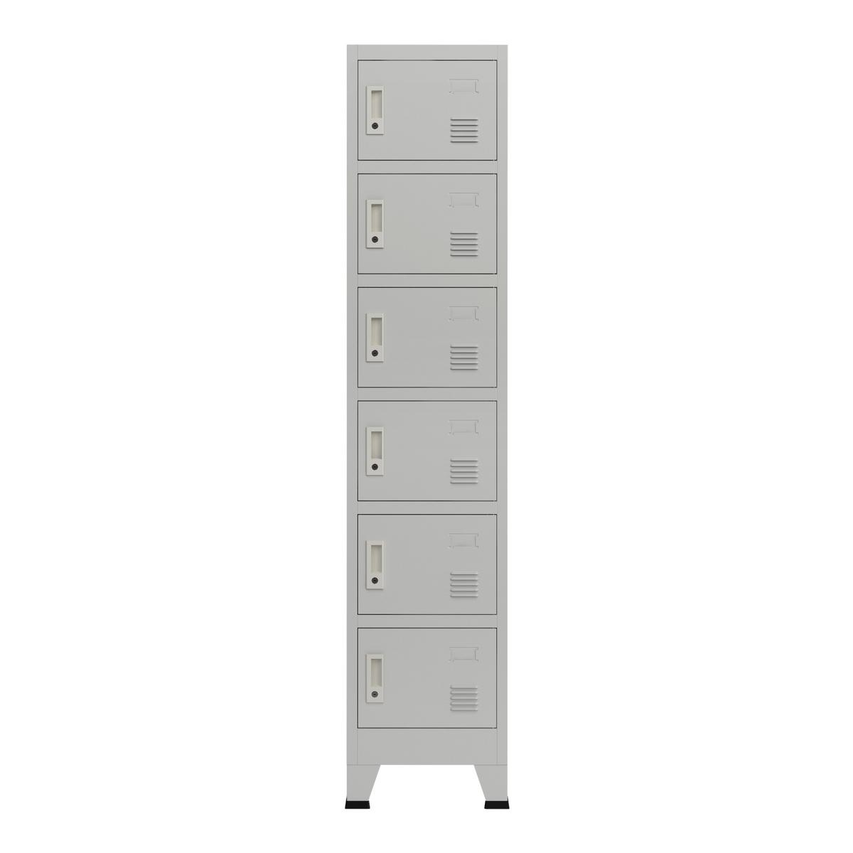 SPIND Joroinen - Grau, Metall (38/180/45cm) - [en.casa]