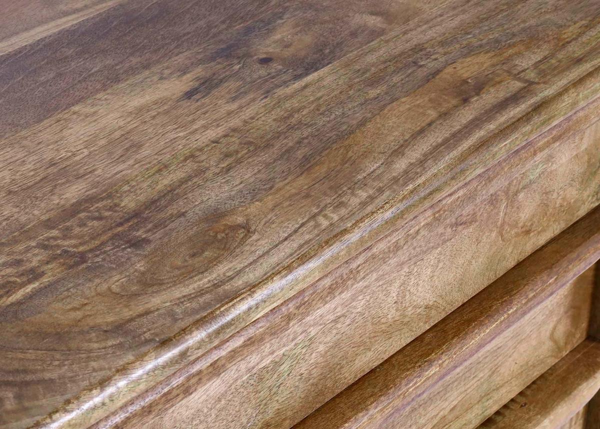 HIGHBOARD Walnuss Dekor - Walnussfarben, Holz (65/81/39cm) - MCW