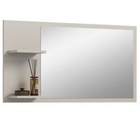 WANDSPIEGEL Kaschmir 106 x 55 cm, Garderobenspiegel mit Regalböden - Kaschmir, Glas/Holzwerkstoff (106/55/16cm) - Inn.Furn