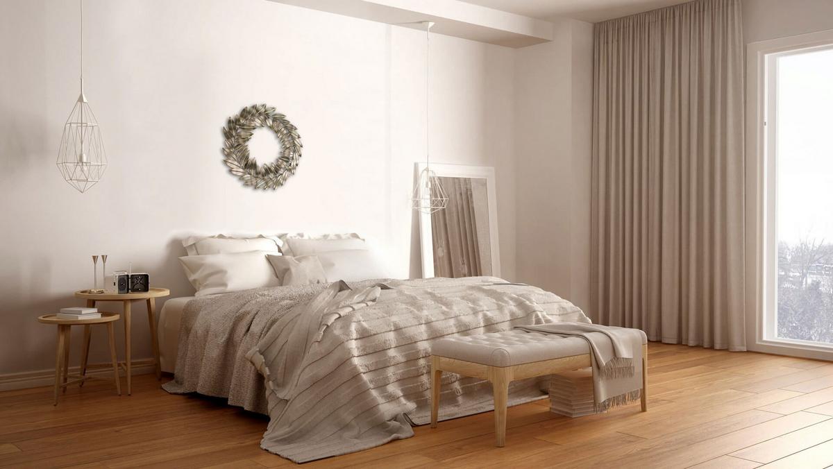 WANDDEKO Gold 59/59 cm - Goldfarben, Metall (1/59/3cm) - KUNSTLOFT