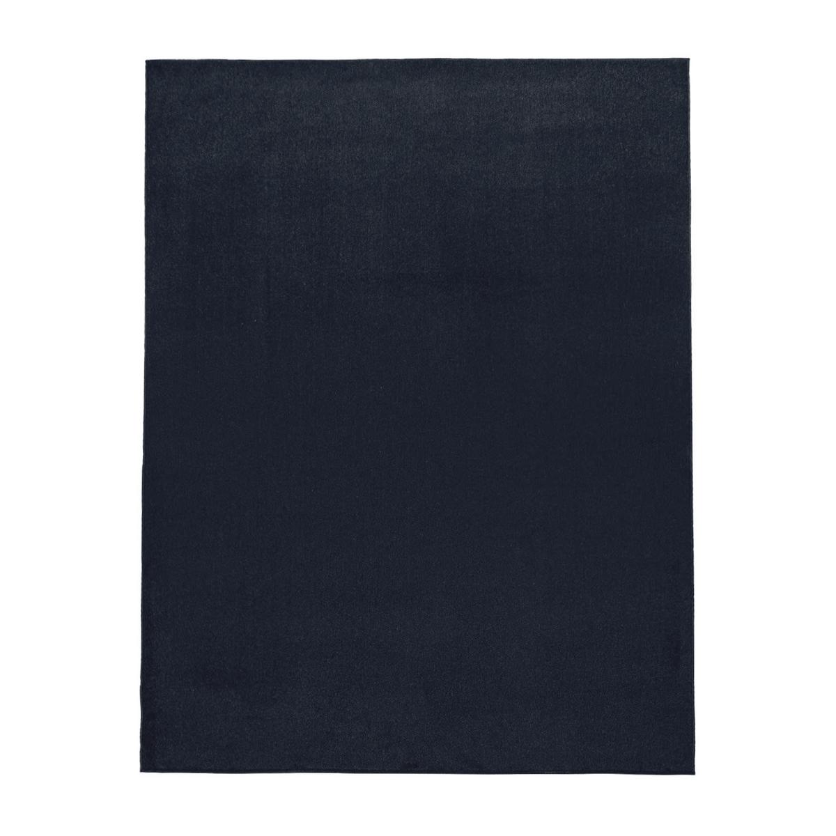 FLACHWEBETEPPICH Navy 60 x 100 cm - Blau, Kunststoff (60/100cm) - TT Home