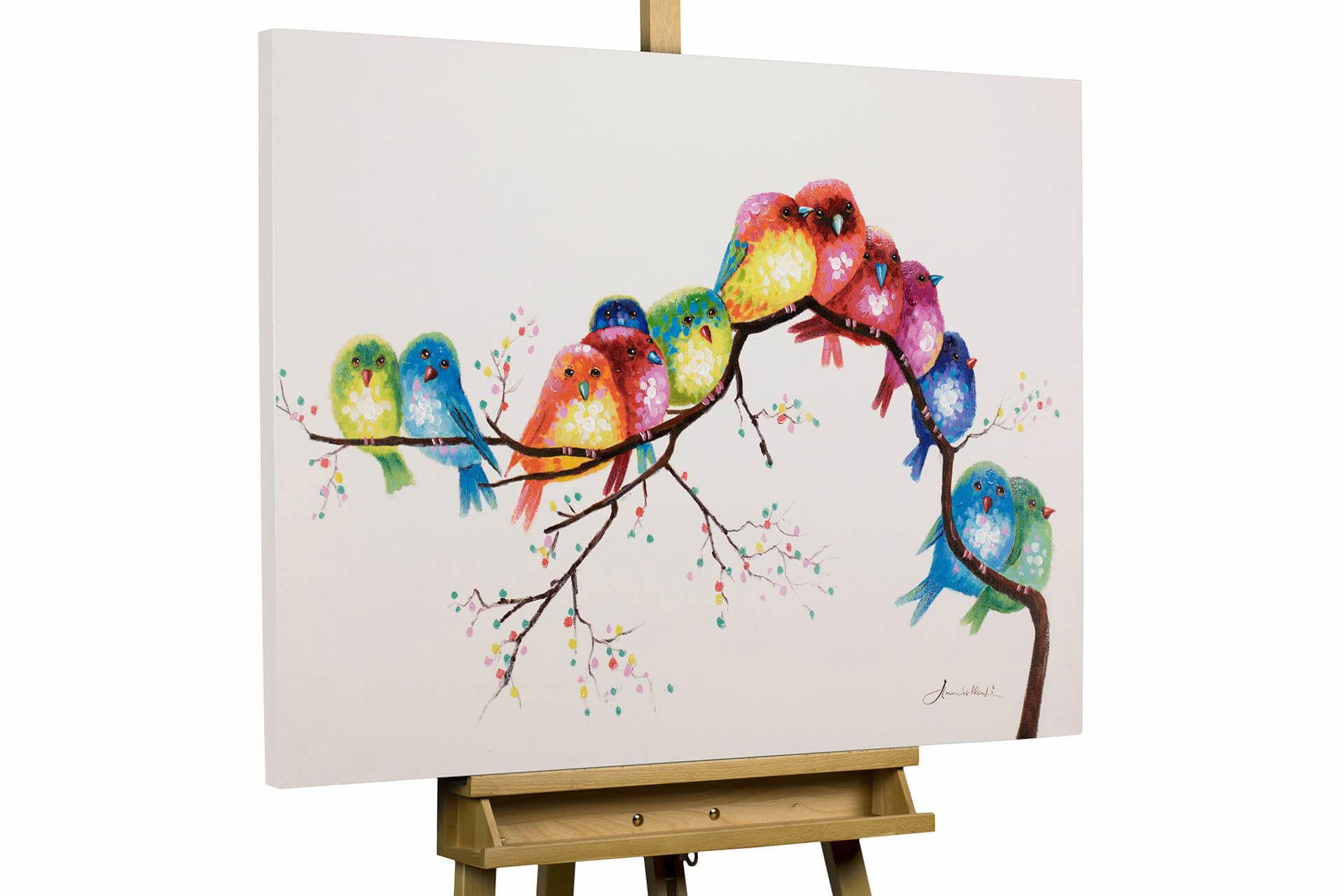ÖLGEMÄLDE 100/70 cm - Multicolor, Holz/Textil (100/70cm) - KUNSTLOFT