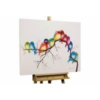 ÖLGEMÄLDE 100/70 cm - Multicolor, Holz/Textil (100/70cm) - KUNSTLOFT