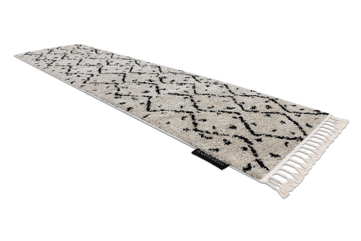 TEPPICH Berber 60/200 cm - Creme, Textil (60/200cm) - rugsX