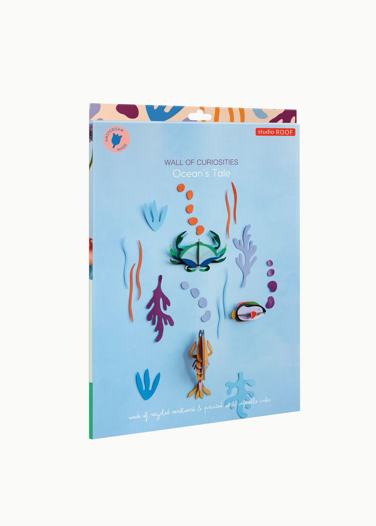 WANDDEKO Unterwasser-Wunder 9/22 cm - Multicolor, Wellpappe (9/22/8cm) - Studio Roof