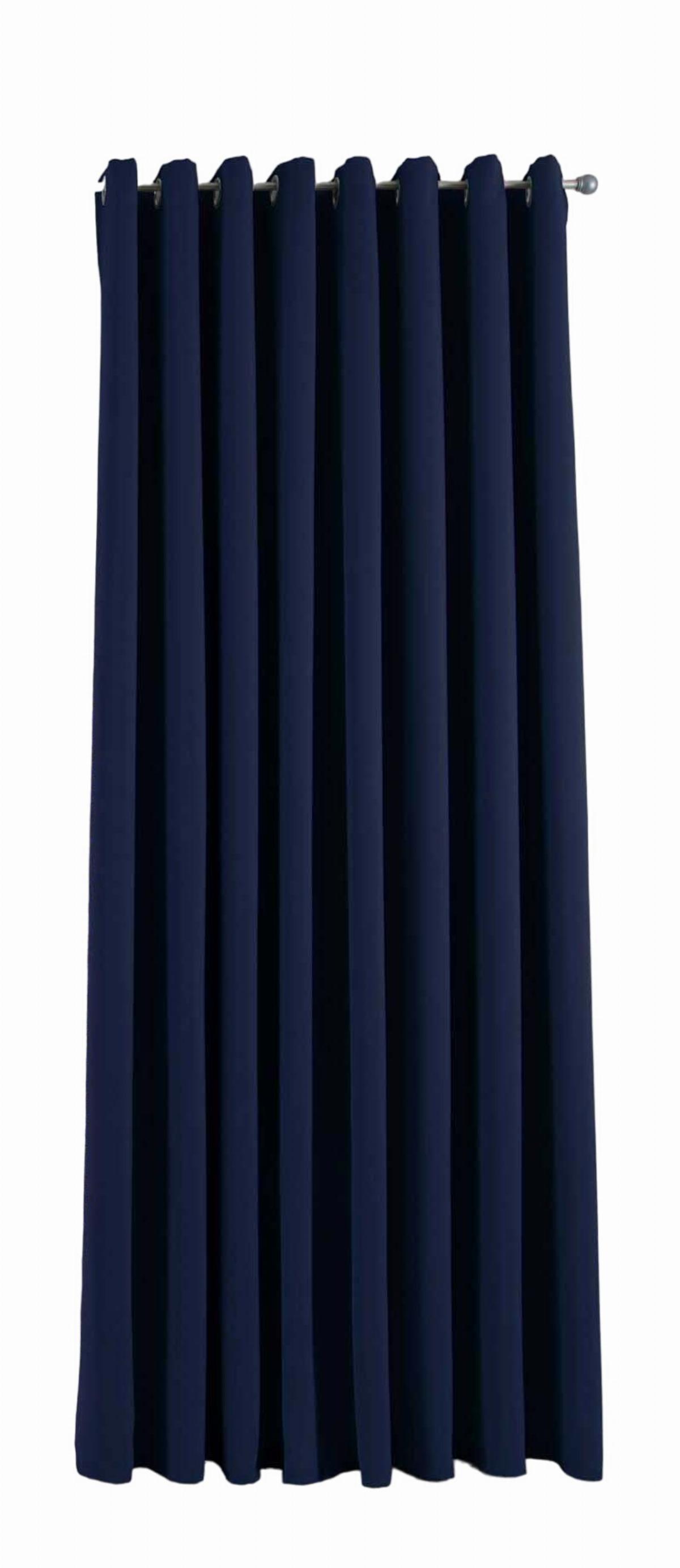 VORHANG »NEW YORK« HxB 245x295 cm Blau - Blau, Textil (295/245cm) - Gardinenbox
