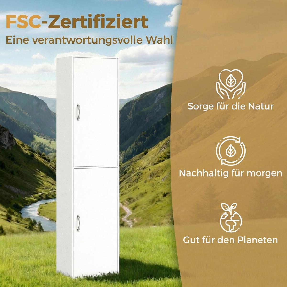 BÜCHERREGAL Spanplatte MDF Weiß - Weiß, Holzwerkstoff/Metall (35/180/40cm) - HOMCOM