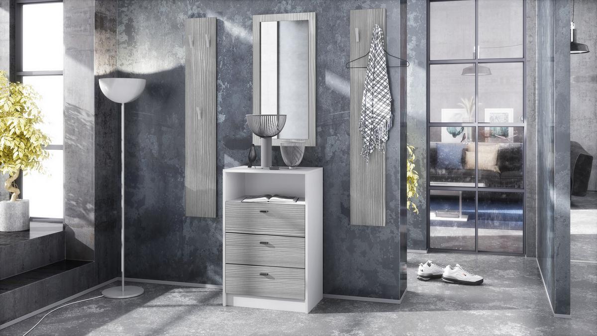 GARDEROBE Pino Avola-Anthrazit - Anthrazit, Holzwerkstoff (135/190/36cm) - Vladon