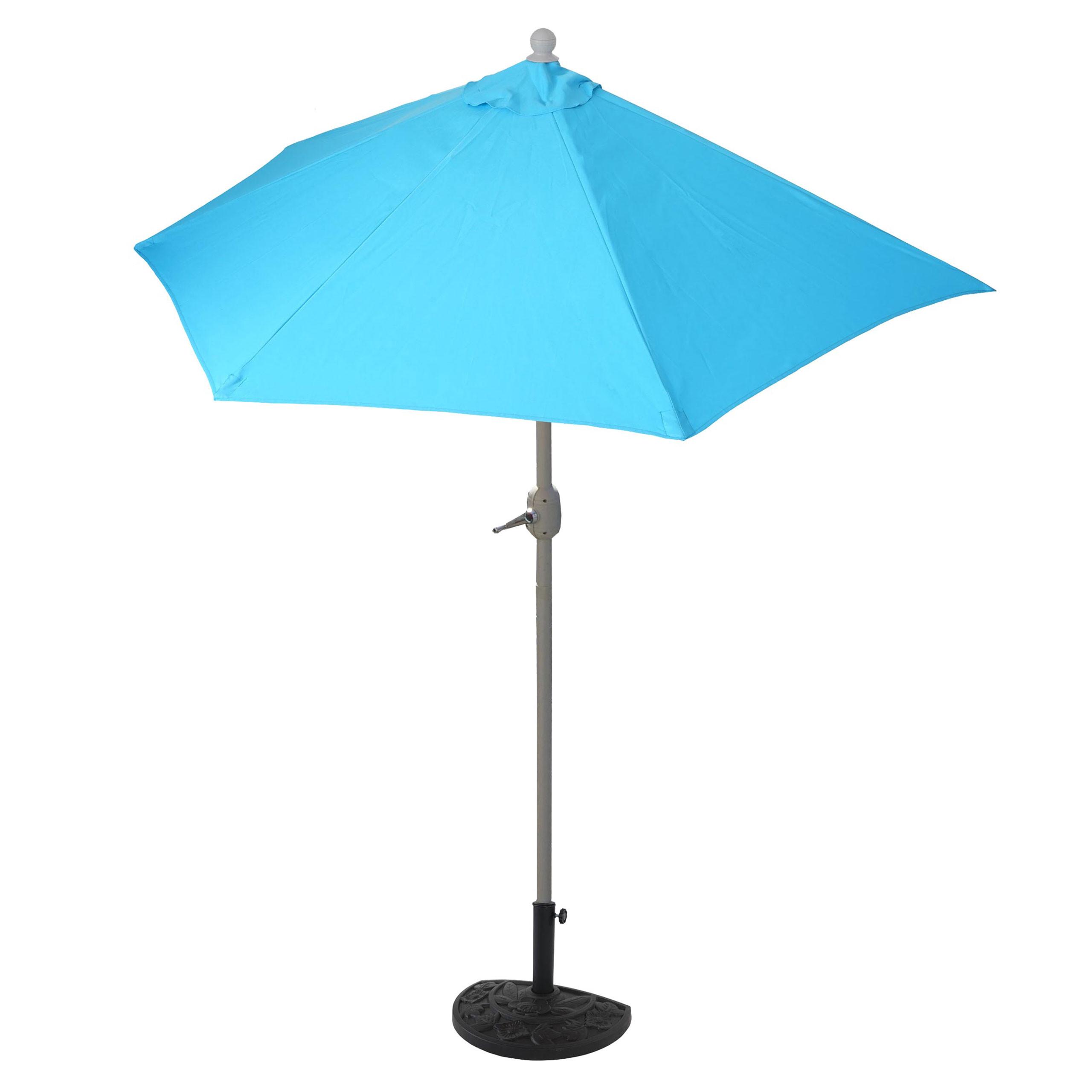 SONNENSCHIRM Türkis - Türkis, Textil (285/145cm) - MCW