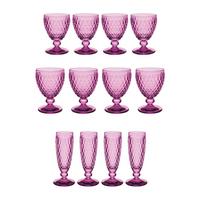 WASSER-, WEIN- UND SEKTGLÄSER Boston Coloured Berry 12er Set - Pink, Glas - Villeroy & Boch