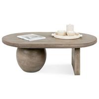 COUCHTISCH PERLA grau - Grau, Holz (70/110/37cm) - IDIMEX
