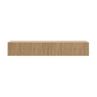 TV-HÄNGEBOARD Nolie Eichenholzoptik 175 cm - Eichefarben, Holz/Holzwerkstoff (175.5/28.5/31.6cm) - Selsey
