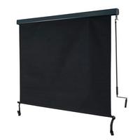 VERTIKALMARKISE Schwarz - Schwarz, Textil (180/250/8cm) - MCW