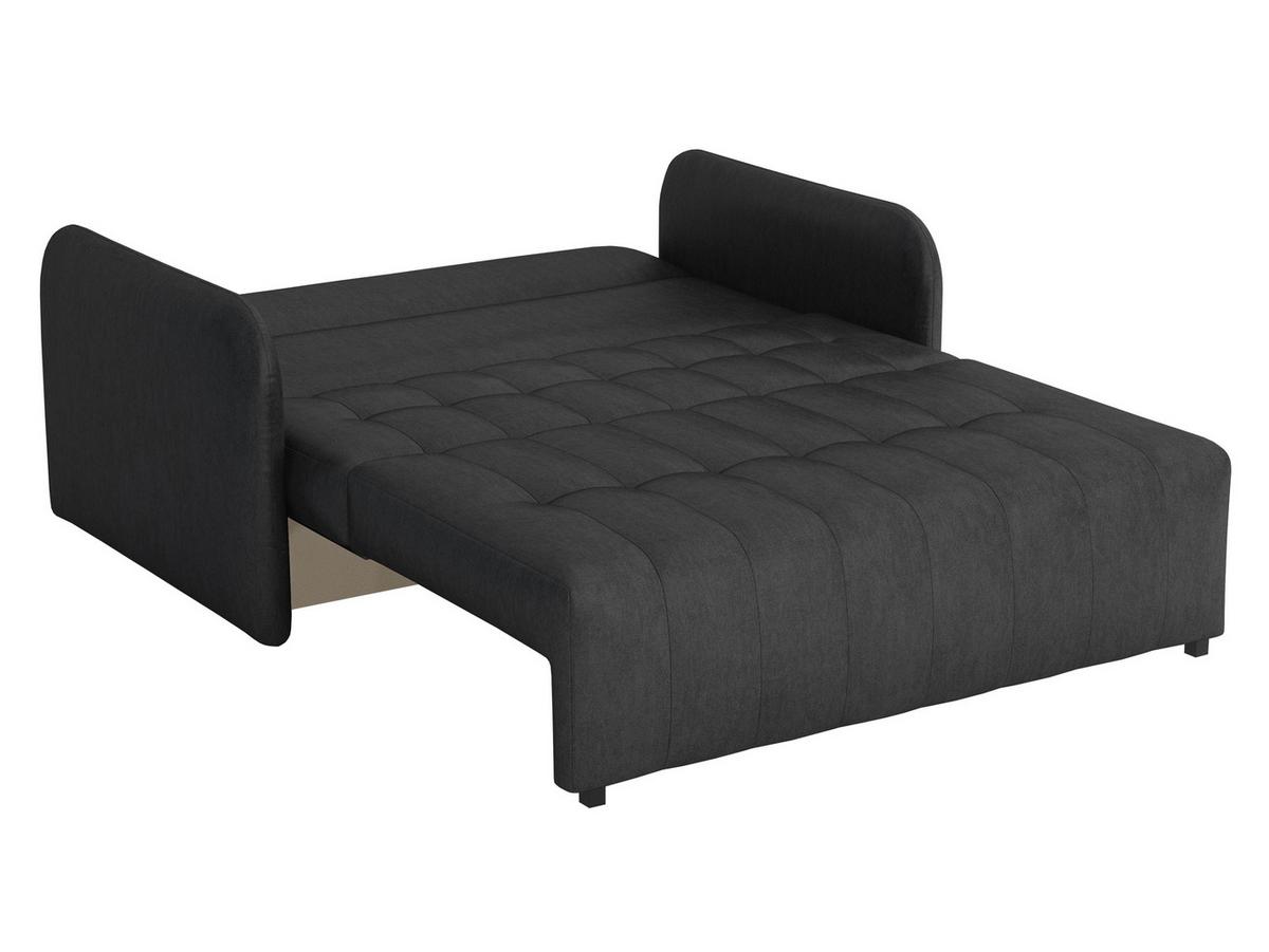 SCHLAFSOFA Viva Grand III - Schwarz/Braun, Holz/Kunststoff (145/85/95cm) - MIRJAN24