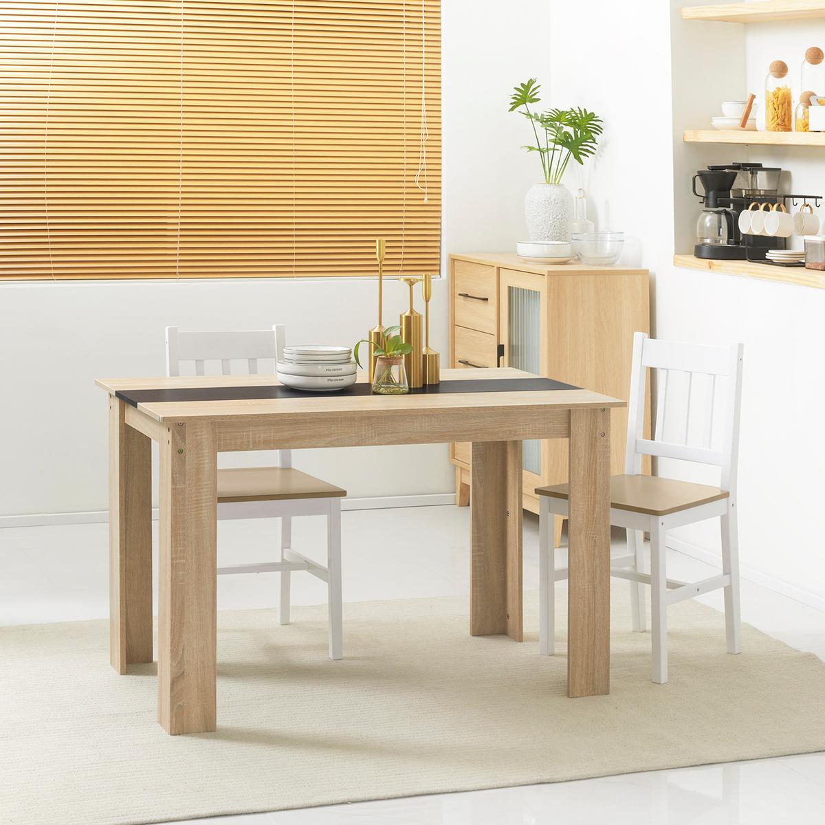 ESSTISCH Sylven 120/69/75 cm - Braun, Holz (120/69/75cm) - ZMH