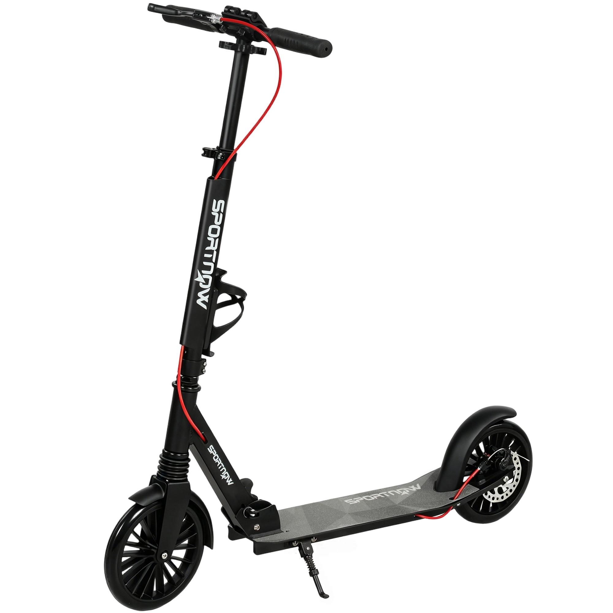 TRETROLLER Aluminium PU Schwarz - Schwarz, Metall (91/39/100cm) - SPORTNOW